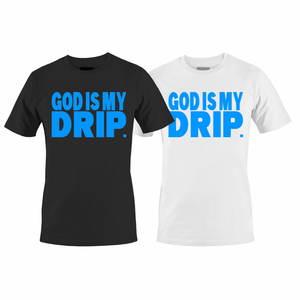 Neon “Flavors” Drip (neon yellow, neon green, neon blue, neon pink) Short Sleeve GODISMYDRIP T-Shirt